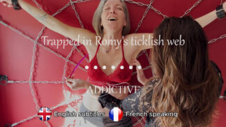 Addictive - Romy's ticklish web ( English subtitles )