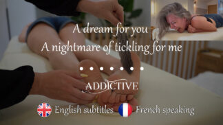 Addictive - Dream for you, nigthmare of tickling for me with Romy ( English subtitles )